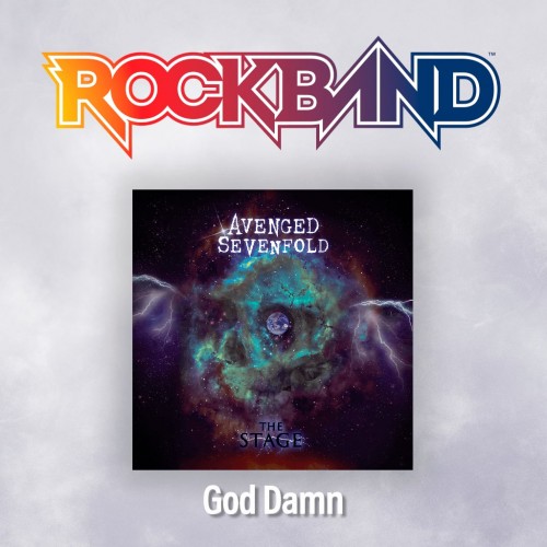 'God Damn' - Avenged Sevenfold - Rock Band 4 PS4