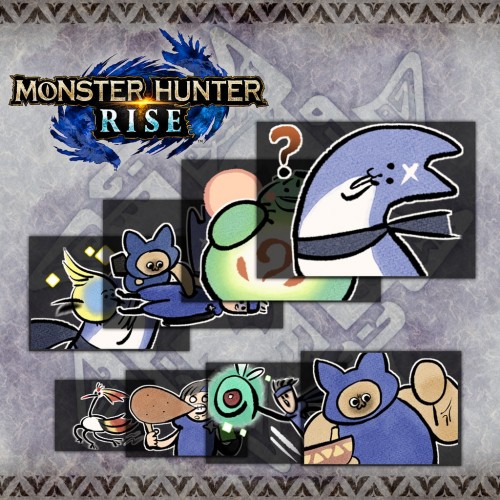 Monster Hunter Rise - "Special Stickers 3" sticker set PS4 & PS5