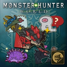 Sticker Set: Classic Monsters Set - Monster Hunter: World PS4