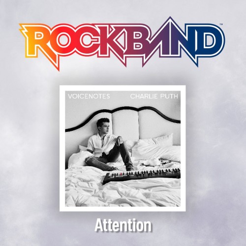 'Attention' - Charlie Puth - Rock Band 4 PS4