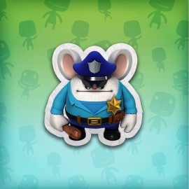 Namco Classics Police Mouse Mappy Costume – LBP 3 - LittleBigPlanet3 PS4