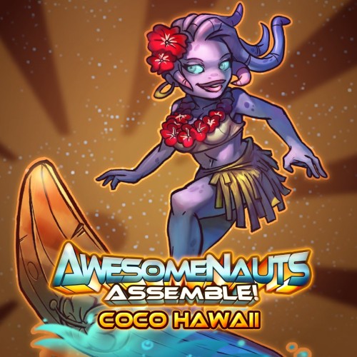 Awesomenauts Assemble! - Coco Hawaii Skin PS4