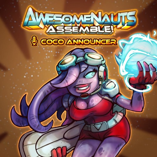 Awesomenauts Assemble! - Coco Nebulon Announcer PS4