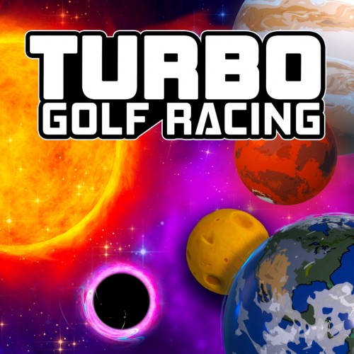 Turbo Golf Racing: Space Explorer's Galactic Ball Set PS5