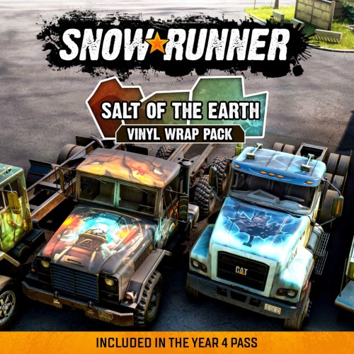 SnowRunner – Salt of the Earth Vinyl Wrap Pack PS4 & PS5