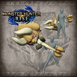 Monster Hunter Rise - "Stuffed Diablos" Hunter layered weapon (Hammer) PS4 & PS5