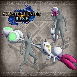 Monster Hunter Rise - "Stuffed Rakna-Kadaki" Hunter layered weapon (Insect Glaive) PS4 & PS5