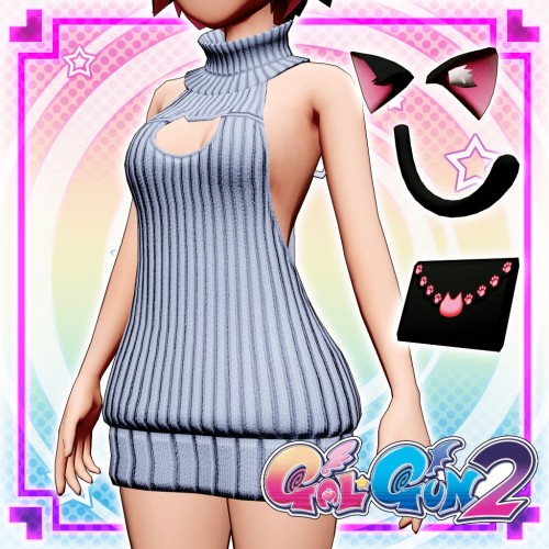 Gal*Gun 2 - Meowvelous Sweater Set PS4