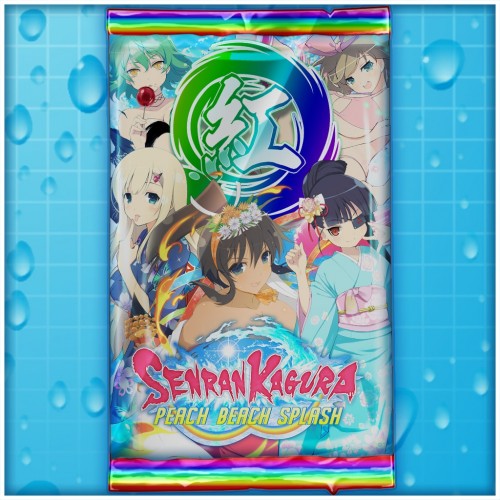 Crimson Squad Standard Card Pack 2 - Senran Kagura PEACH BEACH SPLASH PS4