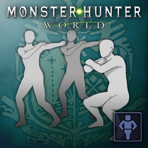 Additional Gesture Bundle 5 - Monster Hunter: World PS4