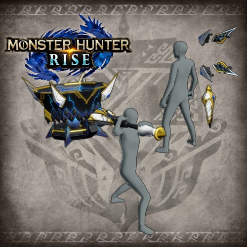 Monster Hunter Rise - "Lost Code: Alos" Hunter layered weapon (Hunting Horn) PS4 & PS5