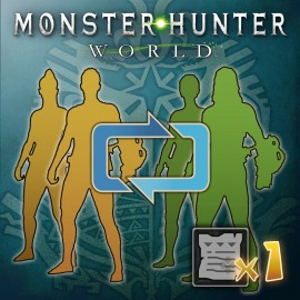 Character Edit Voucher: Single Voucher - Monster Hunter: World PS4