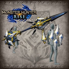 Monster Hunter Rise - "Lost Code: Mia" Hunter layered weapon (Lance) PS4 & PS5