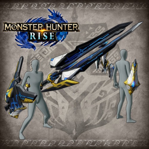 Monster Hunter Rise - "Lost Code: Nir" Hunter layered weapon (Gunlance) PS4 & PS5