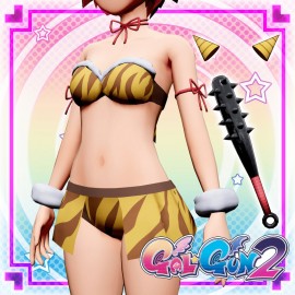 Gal*Gun 2 - Tiger-striped Oni Bikini Set PS4