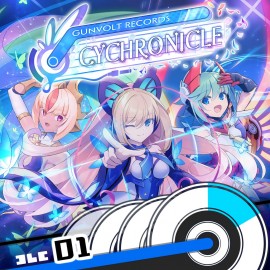 GUNVOLT RECORDS Cychronicle Song Pack 1 Lumen: ♪Rouge Shimmer ♪Parallel World ♪Glass Paradise ♪Last Wish PS4