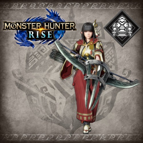 Monster Hunter Rise - "Hinoa" Hunter layered armor set PS4 & PS5