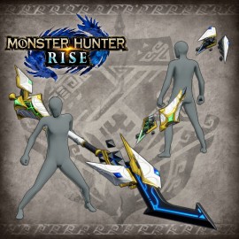 Monster Hunter Rise - "Lost Code: Telth" Hunter layered weapon (Insect Glaive) PS4 & PS5