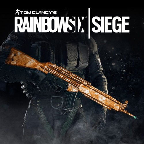 Tom Clancy's Rainbow Six Siege: Topaz weapon skin PS4