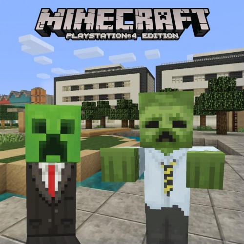 Minecraft City Texture Pack PS4