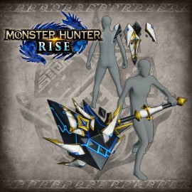 Monster Hunter Rise - "Lost Code: Mjo" Hunter layered weapon (Hammer) PS4 & PS5