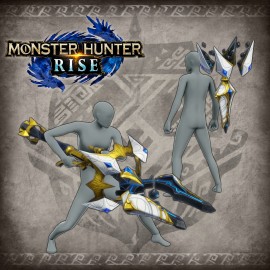 Monster Hunter Rise - "Lost Code: Kera" Hunter layered weapon (Light Bowgun) PS4 & PS5