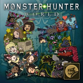 Additional Sticker Set Bundle 3 - Monster Hunter: World PS4