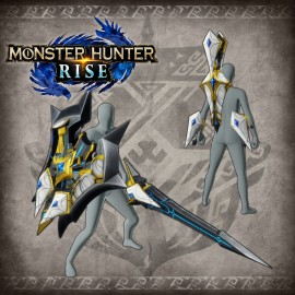 Monster Hunter Rise - "Lost Code: Sara" Hunter layered weapon (Charge Blade) PS4 & PS5