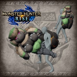 Monster Hunter Rise - "Stuffed Garangolm" Hunter layered weapon (Charge Blade) PS4 & PS5