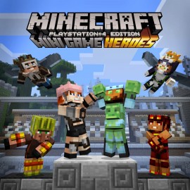 Minecraft Mini Game Heroes Skin Pack PS4