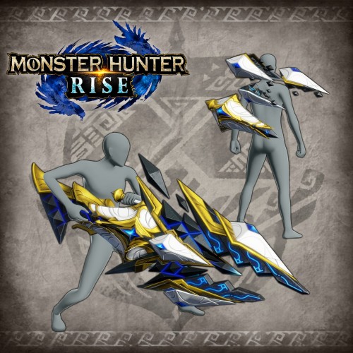 Monster Hunter Rise - "Lost Code: Jura" Hunter layered weapon (Heavy Bowgun) PS4 & PS5