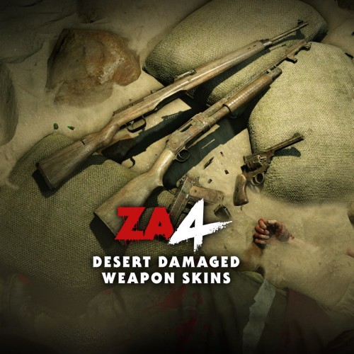 Zombie Army 4: Desert Damaged Weapon Skins - Zombie Army 4: Dead War PS4