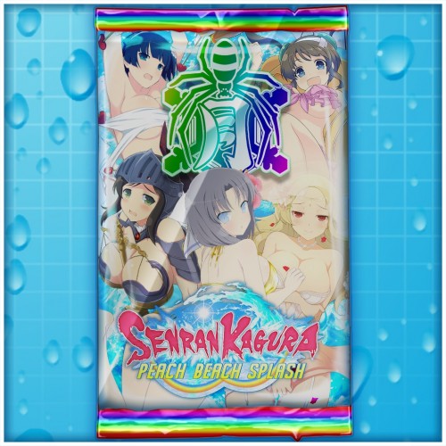 Gessen Standard Card Pack 2 - Senran Kagura PEACH BEACH SPLASH PS4