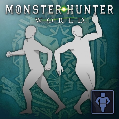 Additional Gesture Bundle 7 - Monster Hunter: World PS4