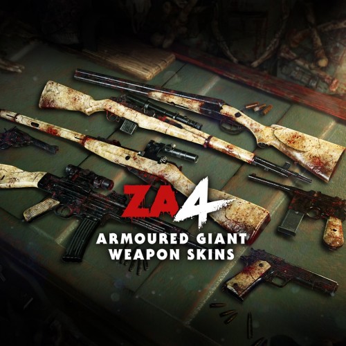 Zombie Army 4: Armoured Giant Weapon Skins - Zombie Army 4: Dead War PS4