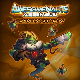 Bravely Scoop IV - Awesomenauts Assemble! Skin PS4