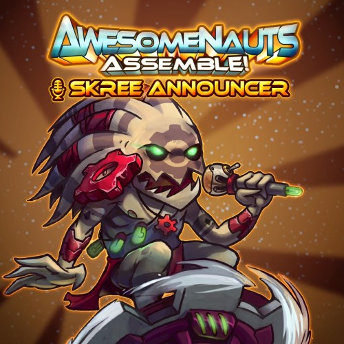 Skree Announcer - Awesomenauts Assemble! Announcer PS4