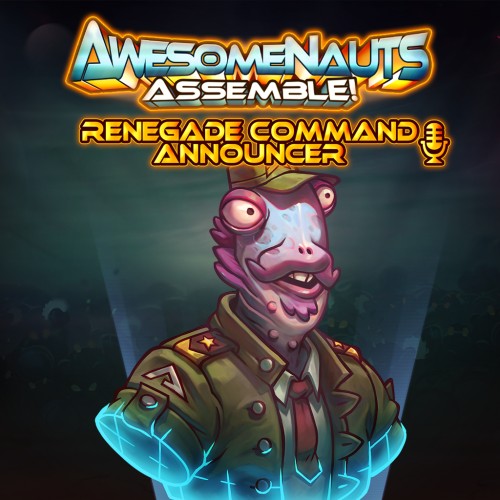 Renegade Command - Awesomenauts Assemble! Announcer PS4