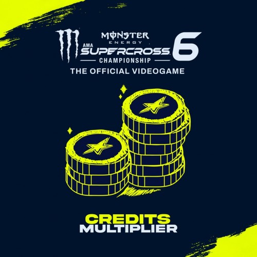 Monster Energy Supercross 6 - Credits Multiplier - Monster Energy Supercross - The Official Videogame 6 PS4 & PS5