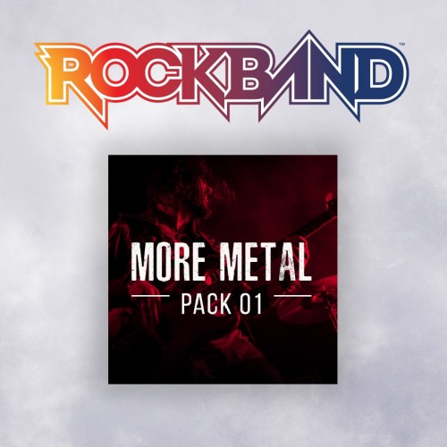 More Metal Pack 01 - Rock Band 4 PS4