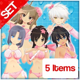 Sakura Swimsuit Set - Senran Kagura PEACH BEACH SPLASH PS4