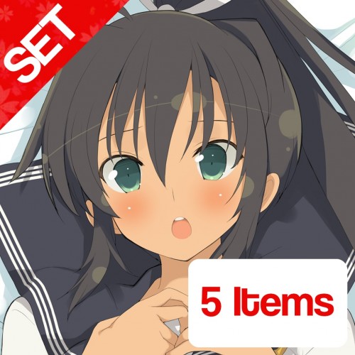 Homura's Crimson Squad Soft Daki Set - Senran Kagura PEACH BEACH SPLASH PS4