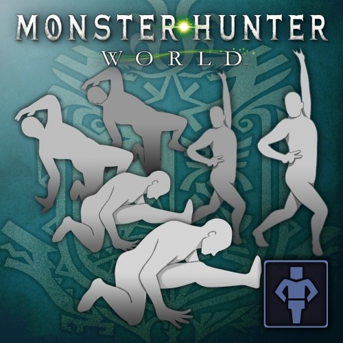 Additional Gesture Bundle 3 - Monster Hunter: World PS4