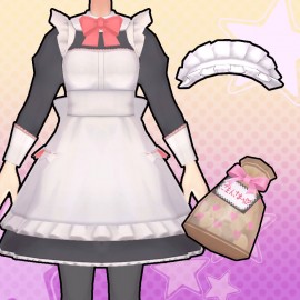 Gal*Gun: Double Peace 'Maid Uniform' Costume Set [Cross-Buy] - Gal*Gun Double Peace PS4