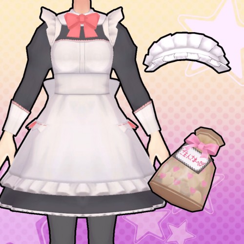 Gal*Gun: Double Peace 'Maid Uniform' Costume Set [Cross-Buy] - Gal*Gun Double Peace PS4