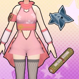 Gal*Gun:Double Peace 'Cunning Kunoichi' Costume Set[Cross-Buy] - Gal*Gun Double Peace PS4