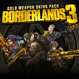 Borderlands 3 Gold Weapon Skins Pack PS4 &  PS5