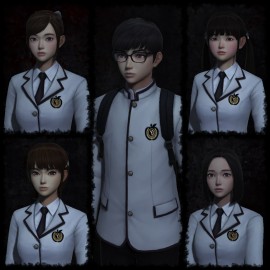 White Day - Apple School Uniform Set - White Day:a labyrinth named school PS4