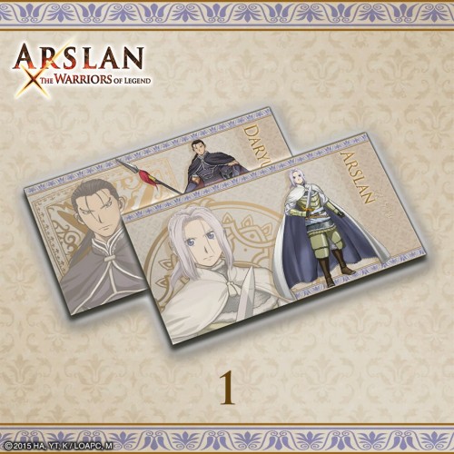 ARSLAN - Wall Papers 1 - ARSLAN: THE WARRIORS OF LEGEND PS4