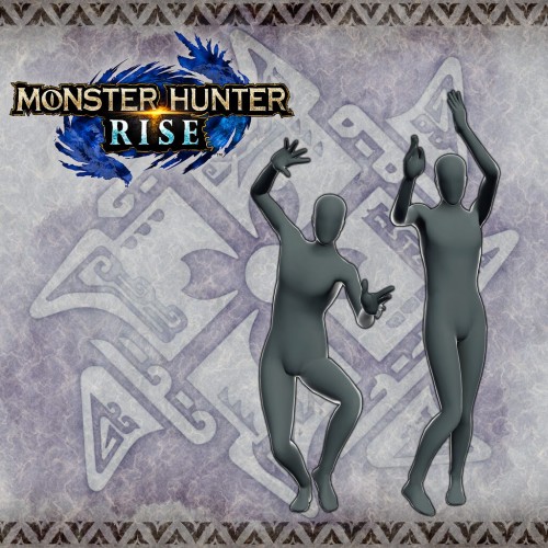 Monster Hunter Rise - "Traditional Dance" gesture set PS4 & PS5